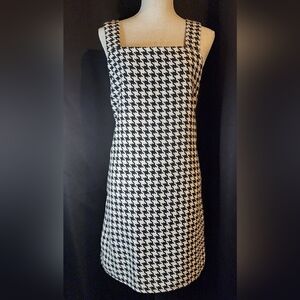 Shein Large Houndstooth Dress